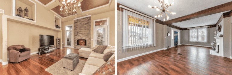 Professional Real Estate Photography help sell a house